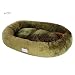 Waterproof Velvet Pet Bed Medium Sage Green