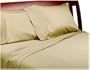 Wamsutta 300-Thread-Count Egyptian Sateen Full Fitted Sheet, Pesto