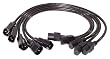 APC AP9890 0.6m C13 to C14 Power Cord Kit - 5 Pack