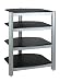 PR-04 BS 4er Hifi Rack 78cm in schwarz - silberEMPIRE HiFi-Racks:zeitlos schlichtes, aber wertiges 
Designhohe Funktionalit�tsehr stabile Ausf�hrunghohe Tragkraftsaubere 
Verarbeitungpulverbeschichtetes Metall silberfarbig oder schwarz(Rohre bef�llbar)akustische 
Neutralit�t (auch f�r highendige Anspr�che)leichte und passgenaue MontageDie EMPIRE-Racks sind sehr 
beliebt, da sie ein hervorragendes Preis-/Leistungsverh�ltnis bieten. Kein Vodoo, kein unn�tiger 
Schnick-Schnack, einfach ein solides, zeitloses Design bei einer gleichzeitig sauberen 
Verarbeitung!Gestell silber lackiert Incl.  3 Bodenspikes f�r das Rack Stabile Metallkonstruktion  4 
Fachb�den 12mm MDF schwarz lackiert  B x T x H: 60,0 x 53,0 x 78,0 cm  Belastbarkeit: Oberer Boden: 
40 kg  Mittlerer Zwischenboden: 40 kg  Unterer Boden : 40 kg  Diese Belastbarkeiten sind unter 
ung�nstigsten Bedingungen gemessen !Einstellmass f�r Ger�te: Unten: 20,0 cm Mitte: 19,0 cm Oben:  
14,5 cm Echte Stellfl�che f�r Ger�te : 48,9 cm x 44,5 cm Preiswert und gut Lieferung erfolgt zerlegt 
im Karton