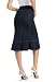 Jean-Front Stretch Skirt