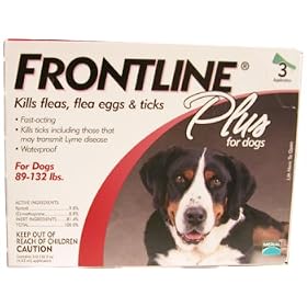 Frontline Plus for Dogs (89-132 lbs.) 3 months