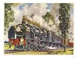The Fleche d'Or, a Pullman Express Art Giclee Poster Print, 24x18