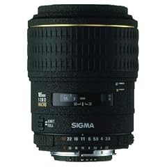 Sigma 105mm F2,8 EX DG Makro Objektiv (58mm Filtergewinde) f�r Nikon
