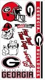 Americans Sport's Georgia Bulldogs Temporary Tattoos