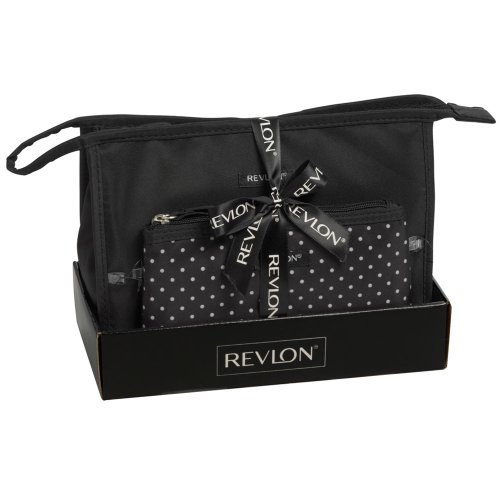 Revlon Madison Avenue Two 2 Piece Clutch Cosmetics Toiletries Bag Set Preisvergleich