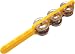 Musical Instruments : Basic Beat 8.75" Yellow Jingle Stick (Single)