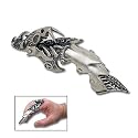 Fanged Armor Dragon Finger Claw Blade Knife