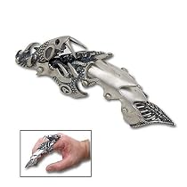 Fanged Armor Dragon Finger Claw Blade Knife