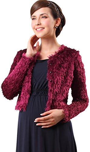 Sweet Mommy Elegant Maternity Short Cardigan
