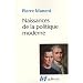 Naissances de la politique moderne : Machiavel, Hobbes, Rousseau
