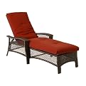 Mooreana Wicker Chaise Lounge