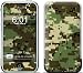 Digital Woodland Camo Design Protective Skin Decal Sticker for Apple iPhone (2G)