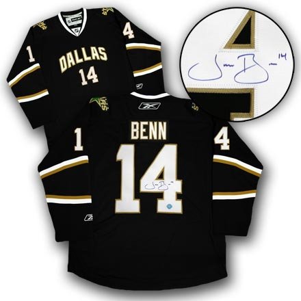 Jamie Benn Dallas Stars Autographed/Hand Signed Rbk Hockey Jersey