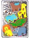 Beautiful Cookies Organic African Animals Organic Cookies Cookies, 24 Cookies