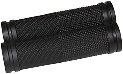 1 Pair Of Bike Cycle Bicycle Rubber Handlebar Bar Grips,black