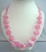Cool Pink Beads Beach Necklace 28 inches Long Summerish Jewelry (BRAND NEW)