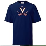 Nike Virginia Cavaliers Navy Blue Classic Logo T-shirt