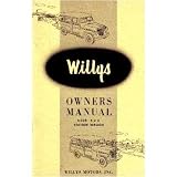 1954 JEEP WILLYS 6-226 4x4 STATION WAGON Owners Manual by Jeep