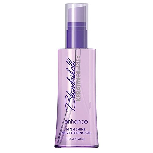 Keratin Blondeshell Enhance High Shine Brightening Oil, 3.4 Ounce
