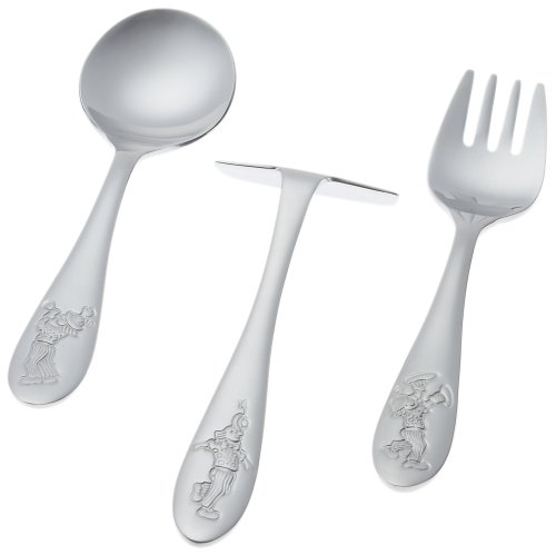 WMF Clown 3-Piece Baby Flatware Set