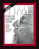 Dying in America / TIME Cover: September 18, 2000, Framed Art Print by TIME Magazine