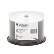 Verbatim DVD+R 4.7GB 8X DataLifePlus White Thermal Printable, Hub Printable 50pk Spindle