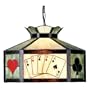 20"W Texas Hold'Em Pendant