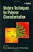 Book Modern Techniques for Polymer Characterisation