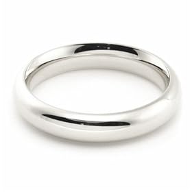 Platinum Wedding Bands 4mm Comfort fit