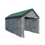 Palm Springs 3m x 6m (10' x 20') Green Extra Heavy Duty Gazebo
