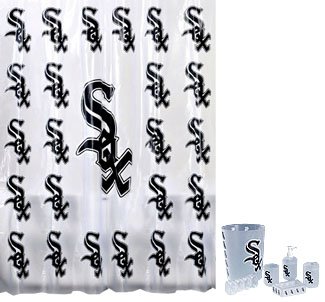 Chicago White Sox 7 Piece Frosty Bath Set