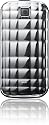 Samsung Glamour S5150 Handy metallic-silver