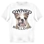 Bulldog Owned By Adult T Shirt