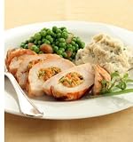 Chicken Columbus w/Pureed Cauliflower & Peas with Pearl Onions