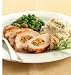 Gourmet Food : Chicken Columbus w/Pureed Cauliflower & Peas with Pearl Onions