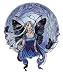 Blue Diadem Fairy by Meredith Dillman - Sticker / Decal