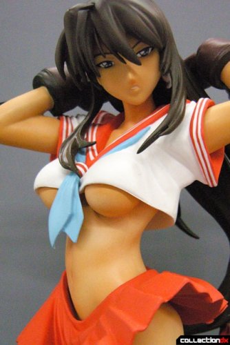 Ikki Tousen : Kanu Unchou Red Uniform with Blade Version PVC