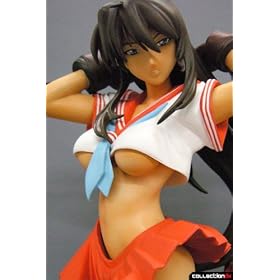 Ikki Tousen Kanu Unchou Red Version PVC Figure Comic Con Exclusive