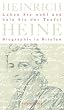 Leben Sie wohl und hole Sie der Teufel: Biographie in Briefen