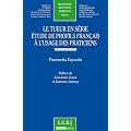 Le tueur en s�rie, �tude de profils fran�ais � l'usage des praticiens