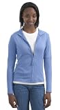 Ladies Soft Touch Front Zip Hooded Sweatshirt