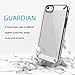 iPhone SE Case, ROARTZ Gray/Clear Scratch-Resistant Case Crystal Clear Hard Back Panel Slim Fit Cover + TPU Bumper Protection for Apple iPhone SE (2016) 4 Inch