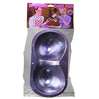 Pipedream Products Boobie Cake Pan, Silver