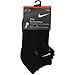 Nike Kids Swoosh Logo Low Cut Socks (3 Pairs) Black, 13-3 Shoe/ 6-7 Sock (Toddler/Kids)