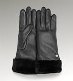 UGG LONG w/ SHEARLING TURN CUFF BLACK