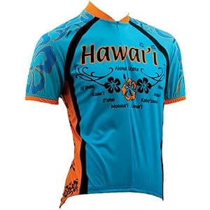 Buy Canari Mens Hawaii III Souvenir Short Sleeve Cycling Jersey - 12164