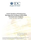 Review IDC Research  / Japan Systems Infrastructure Management Software 2004-2008 Forecast and Analysis