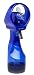 O2Cool 8101 Deluxe Battery-Operated Handheld Water-Misting Fan, Blue