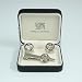 Mother of Pearl White Phoenix Design Round Tie Clip Bar Clasp Pin Tack Tac and Cufflinks Set
